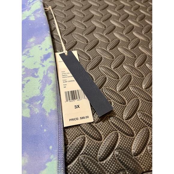Vineyard Vines Skip Monday Surf Crystal Printed Performance Leggings 3X NWT - Picture 3 of 8